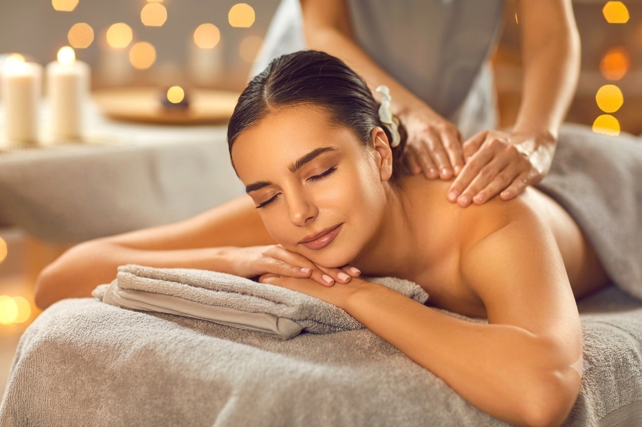 Massage and facial services at a Brooklyn wellness studio